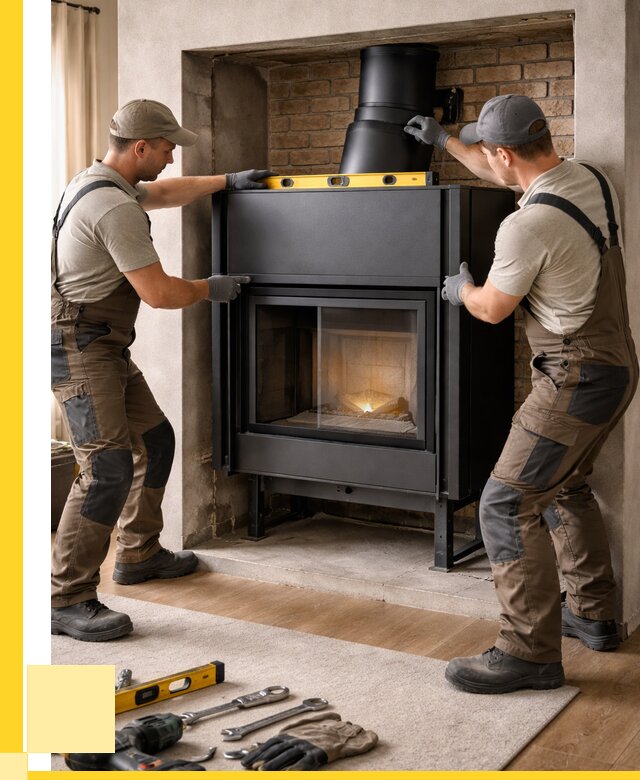 Установка каминных топок в Одинцове под ключ от 18641 р. | ЭриданДнц