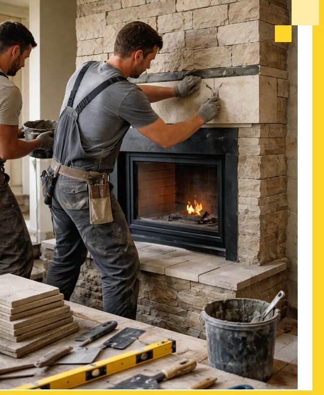 Проектирование и установка открытых каминов в Одинцове