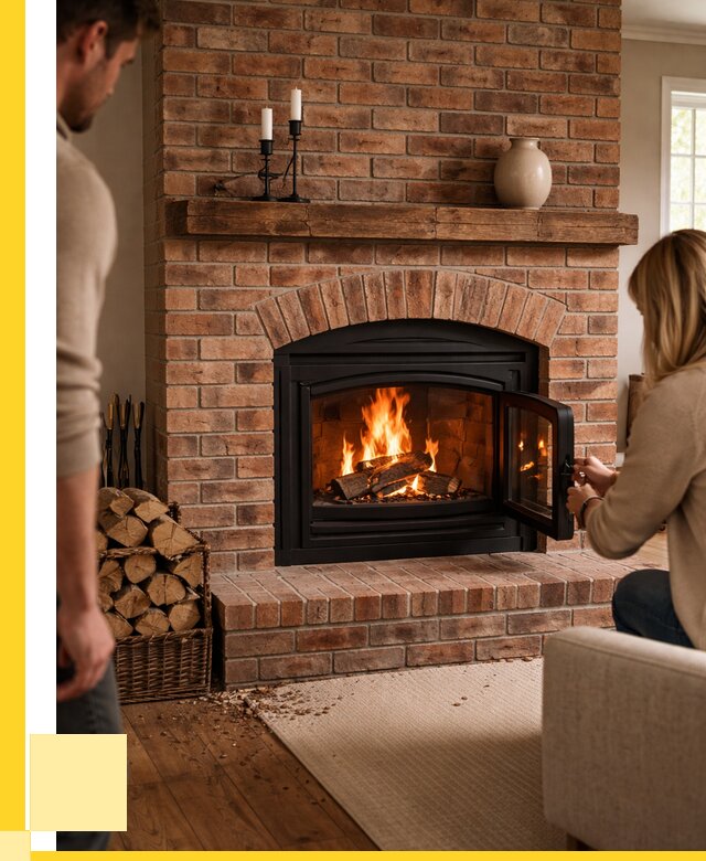 Кирпичные камины под ключ в Одинцове от 155340 р. | ЭриданДнц