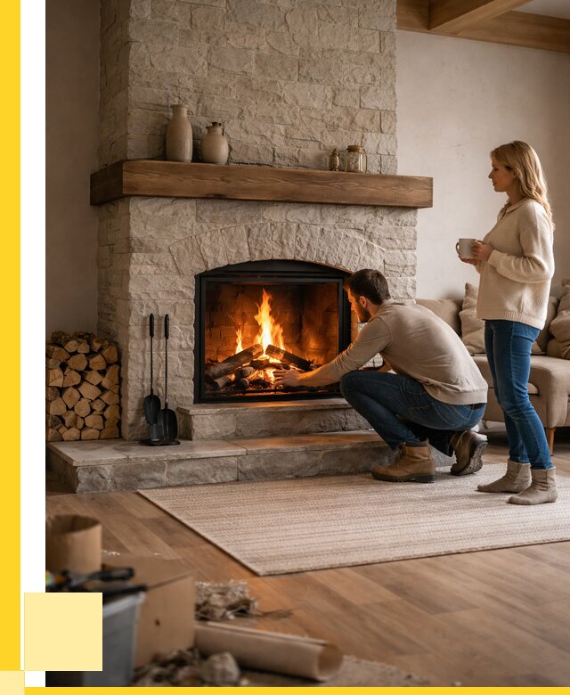 Камины для загородного дома в Одинцове от 362460 р., ЭриданДнц