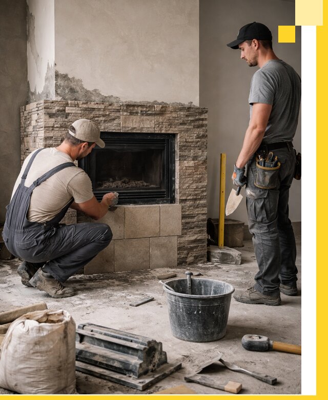 Камины под ключ в Одинцове: проект, изготовление и монтаж