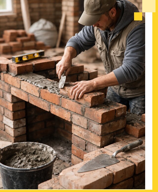 Кладка каминов под ключ в Одинцове профессиональная отделка и монтаж