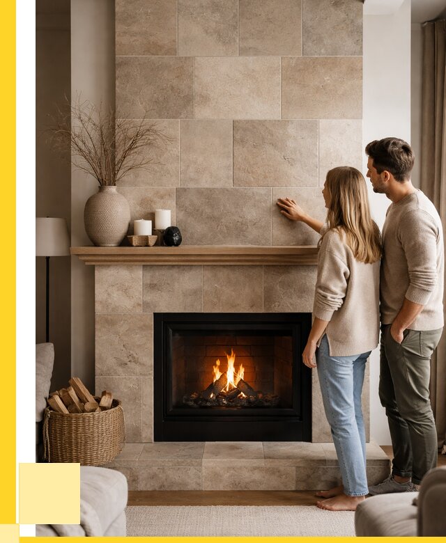 Облицовка каминов керамогранитом в Одинцове от 4660 р. | ЭриданДнц