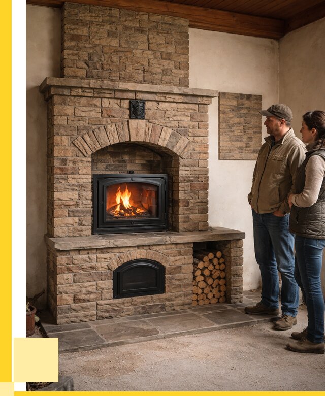 Кирпичная печь под ключ в Одинцове от 155340 р. | ЭриданДнц