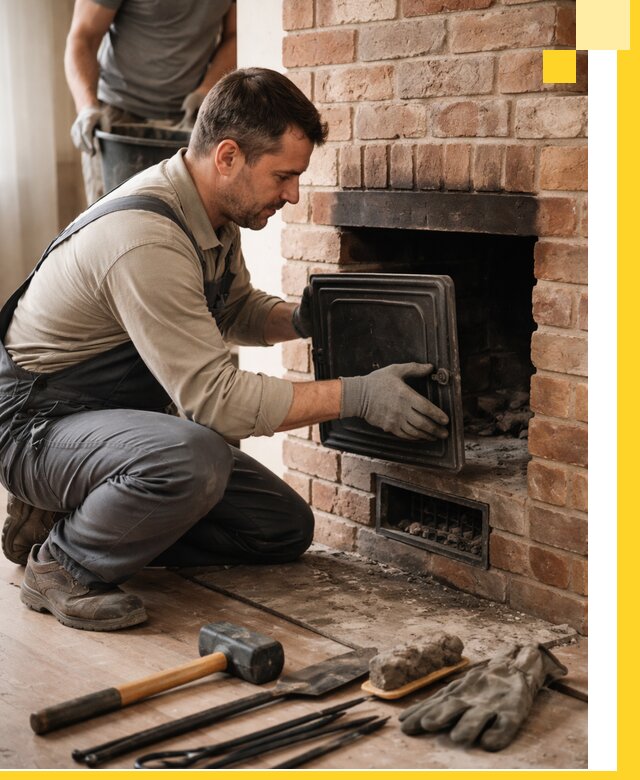 Ремонт печей в Одинцове с гарантией качества и безопасности