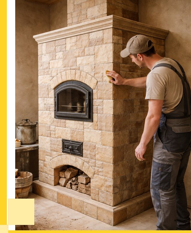 Облицовка печей в Одинцове от 4660 р. под ключ | ЭриданДнц