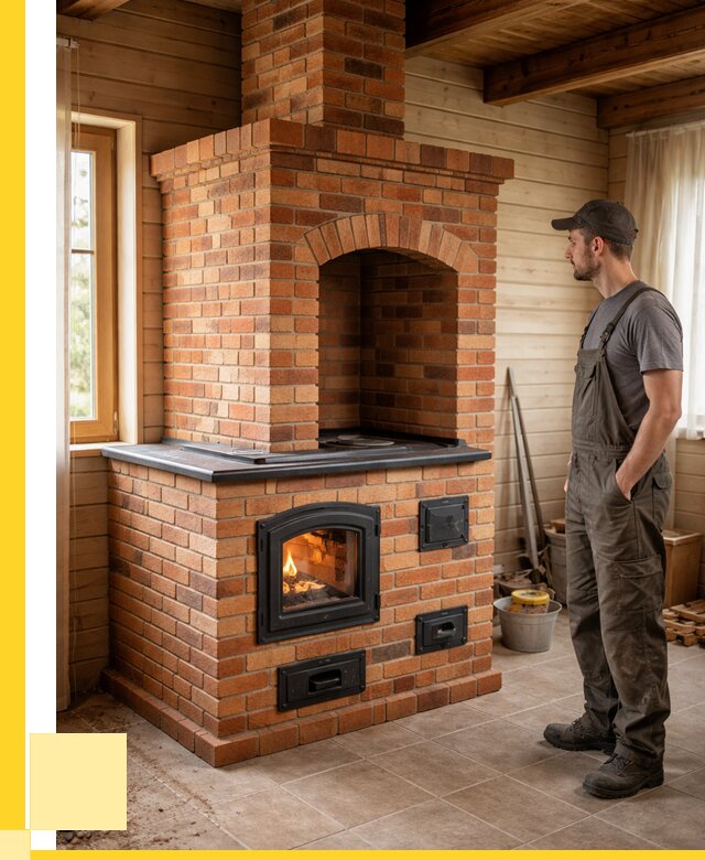 Кирпичные печи в Одинцове: купить от 155340 р. | ЭриданДнц