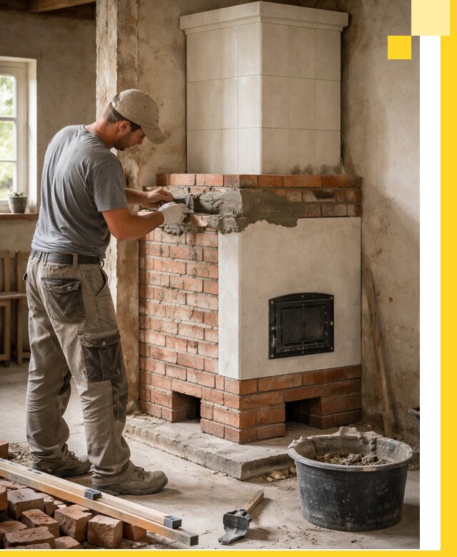 Изготовление и установка печей-голландок под ключ в Одинцове