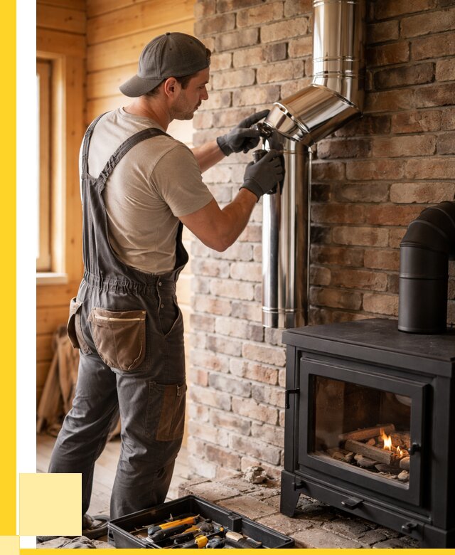Монтаж дымоходов для печей в Одинцове от 7767 р. | ЭриданДнц