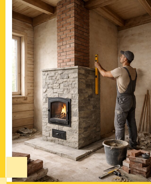 Печи и дымоходы под ключ в Одинцове от 46602 р., ЭриданДнц