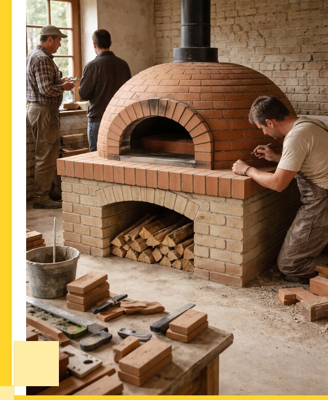 Помпейская печь дровяная для пиццы в Одинцове | ЭриданДнц от 207120 р.