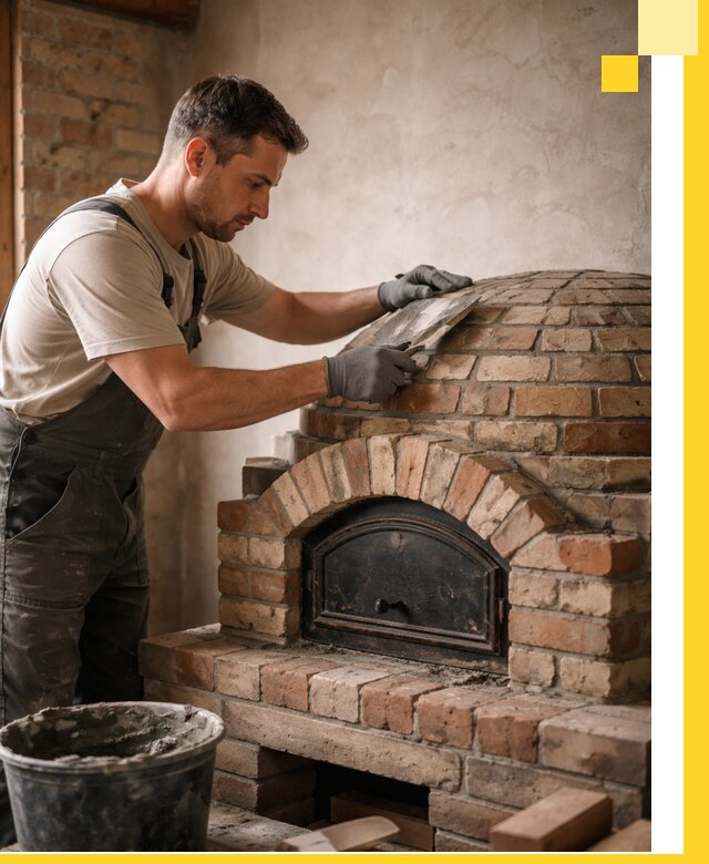 Изготовление и монтаж помпейских печей на заказ в Одинцове