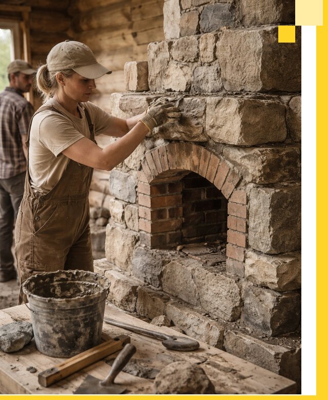 Каменные печи на заказ и монтаж в Одинцове, долговечные решения