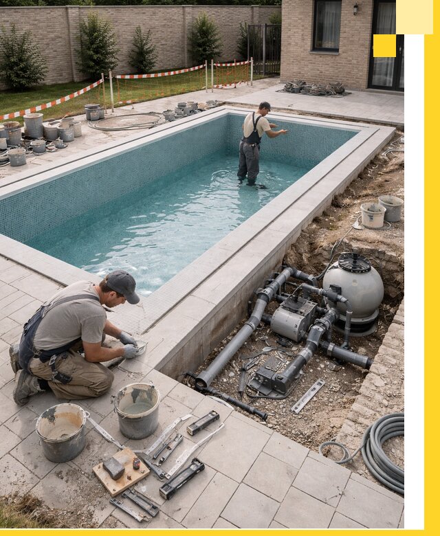 Строительство бассейнов под ключ в Одинцове: проекты и монтаж