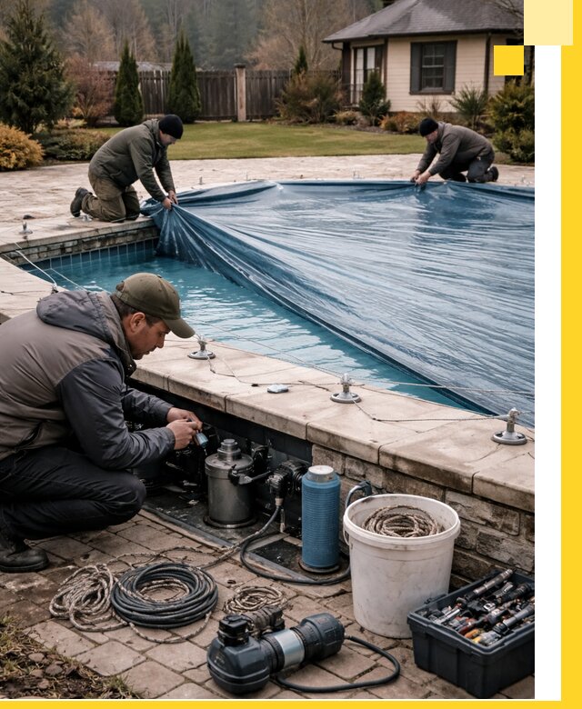 Консервация бассейнов в Одинцове: подготовка к длительному хранению