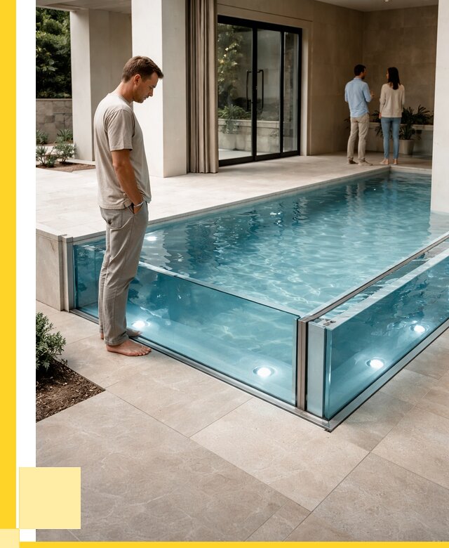 Стеклянные бассейны в Одинцове от 1242720 р. | ЭриданДнц — мозаика