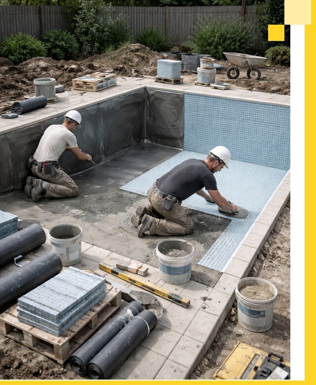 Проектирование и строительство стационарных бассейнов в Одинцове