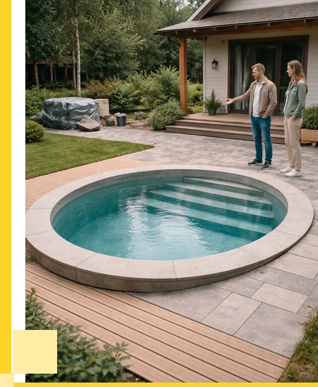 Бассейн на даче под ключ в Одинцове от 207120 р., ЭриданДнц