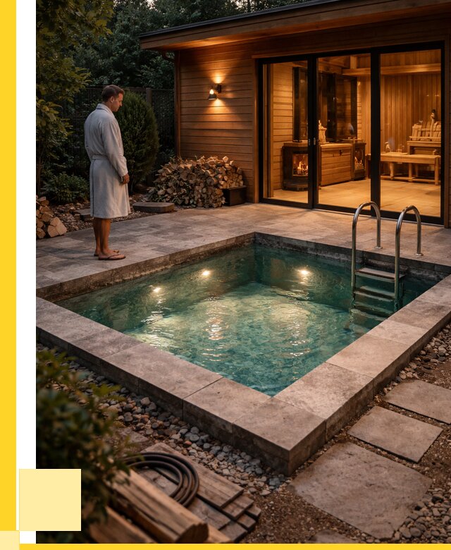 Бани с бассейном под ключ в Одинцове от 98382 р. | ЭриданДнц