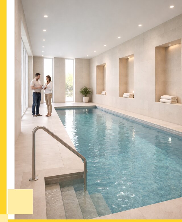 Бассейны в помещении под ключ в Одинцове от 1553400 р. | ЭриданДнц