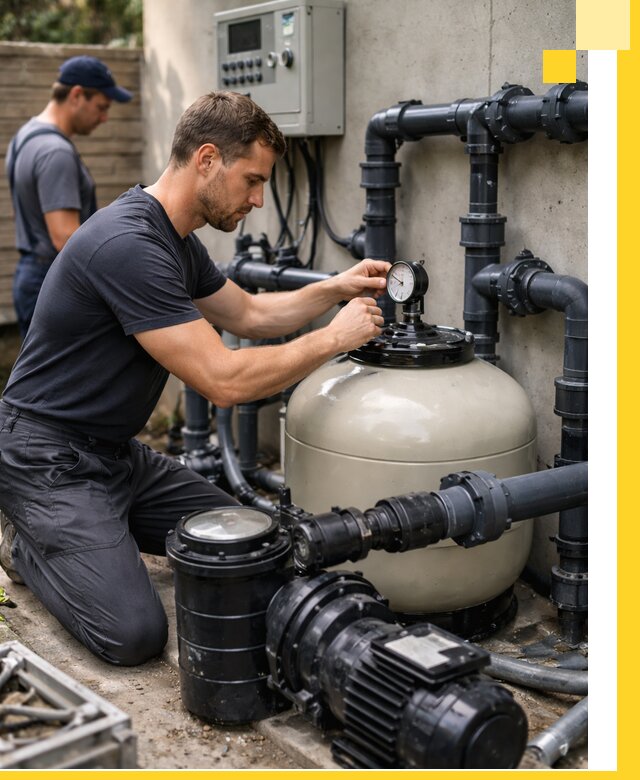 Поставка и монтаж фильтровального оборудования для бассейнов в Одинцове