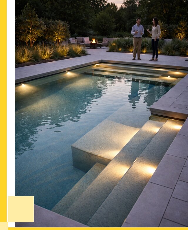 Освещение бассейнов в Одинцове под ключ от 25890 р. | ЭриданДнц