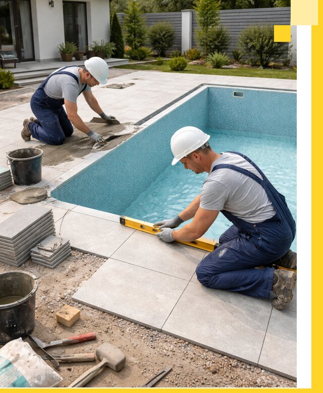 Строительство и монтаж плавательных бассейнов под ключ в Одинцове