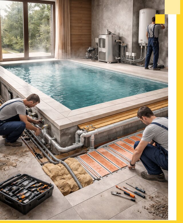 Проектирование и строительство тёплых бассейнов в Одинцове