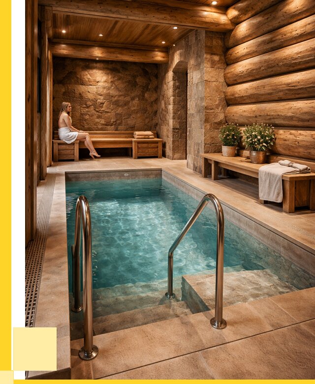 Аренда бани с бассейном в Одинцове от 1553400 р. | ЭриданДнц