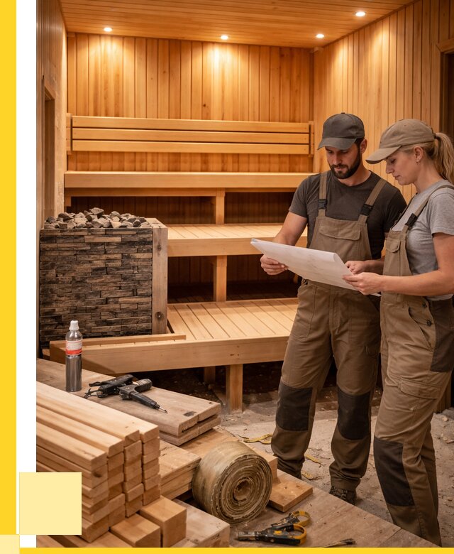 Строительство саун в Одинцове под ключ от 258900 р., ЭриданДнц