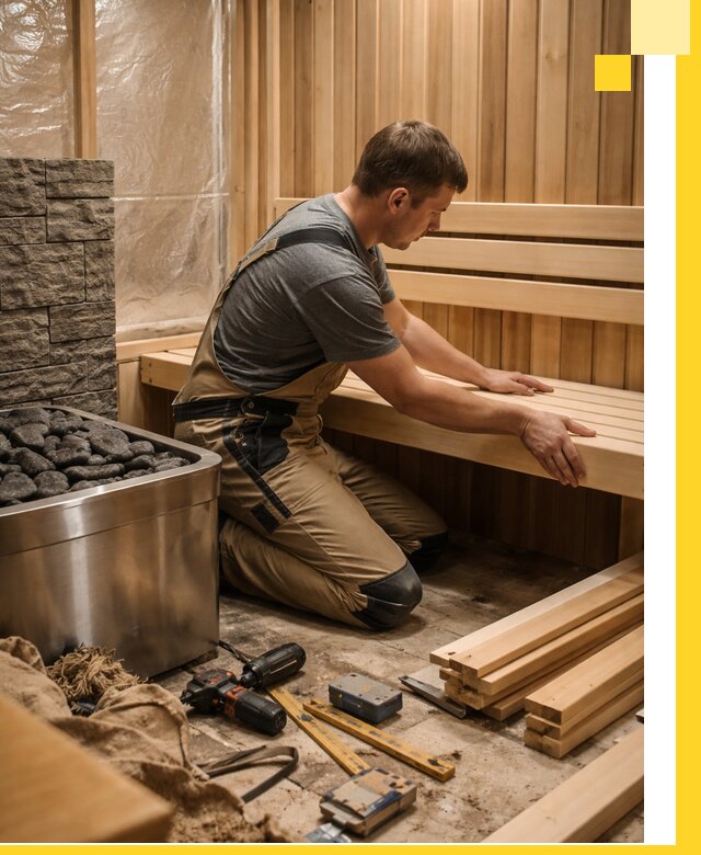 Сауны для дома под ключ с проектированием и монтажом в Одинцове