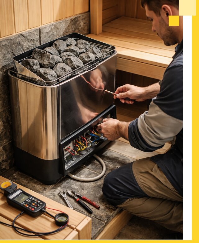 Продажа и установка электрокаменок для саун в Одинцове