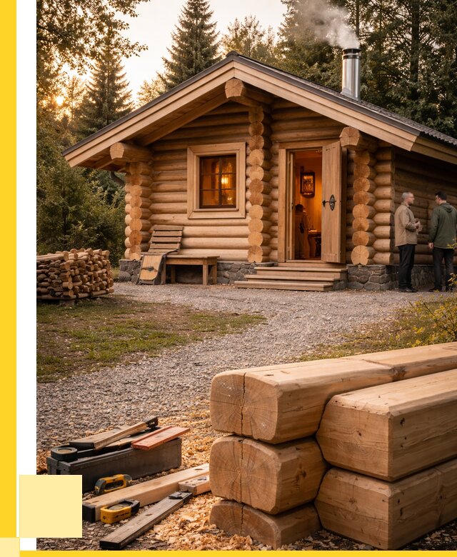 Строительство бань и комплексов в Одинцове от 466020 р.| ЭриданДнц