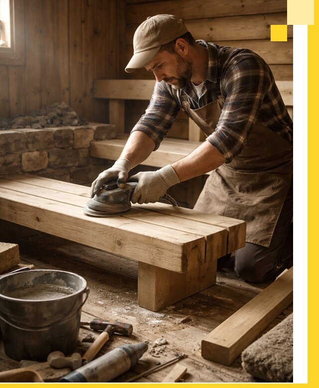 Ремонт бань под ключ в Одинцове с гарантией качества и сроков