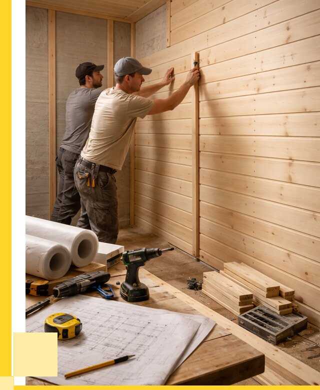 Обшивка бани вагонкой в Одинцове от 1243 р., ЭриданДнц