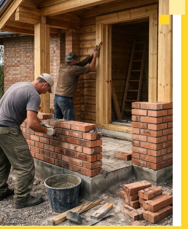 Строительство кирпичных бань под ключ в Одинцове с гарантией качества