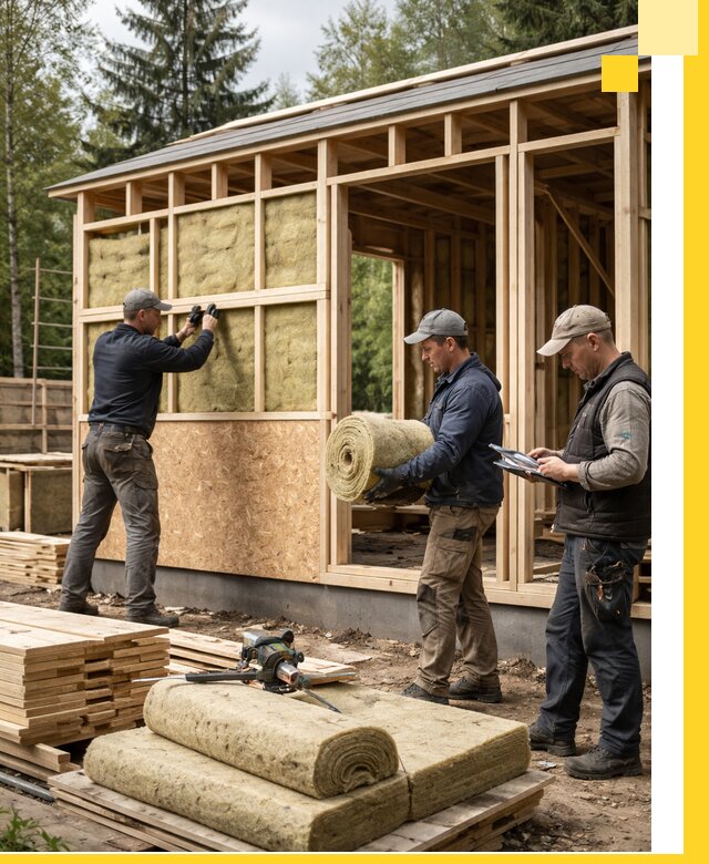 Проектирование и строительство каркасных бань в Одинцове под ключ