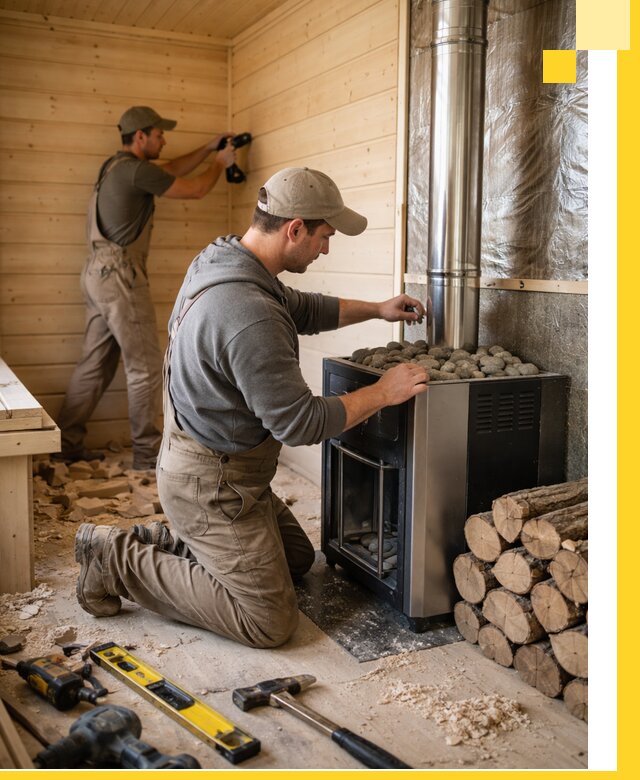 Строительство деревянных бань под ключ в Одинцове проекты и монтаж