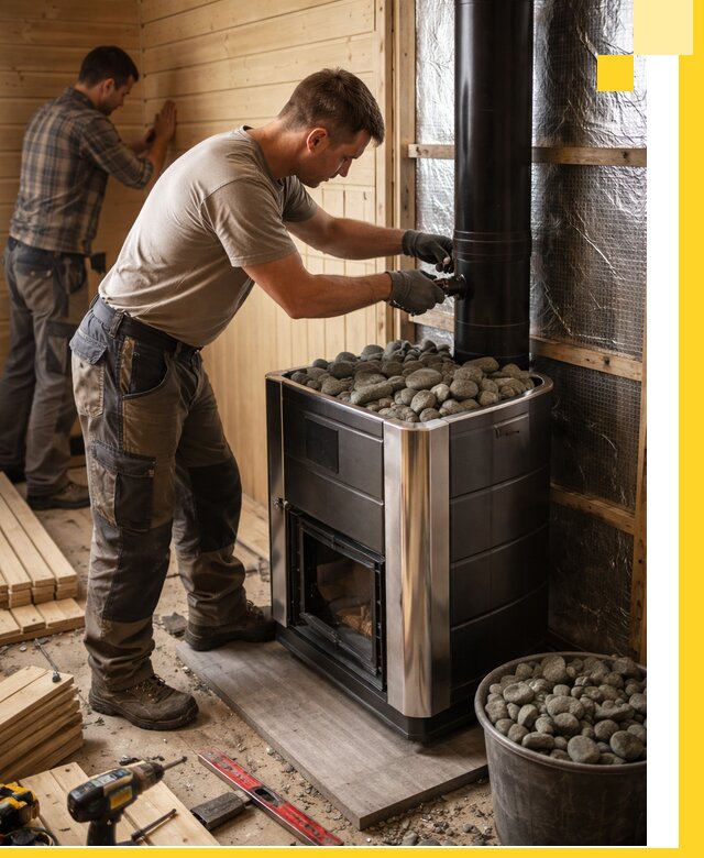 Проектирование и строительство парилок для бани в Одинцове под ключ