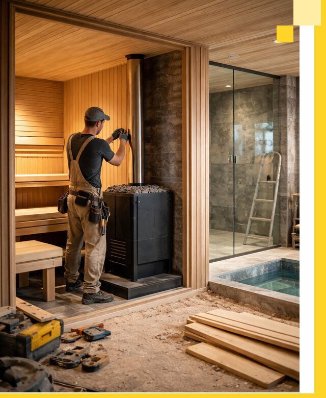 Полное строительство банных комплексов под ключ в Одинцове