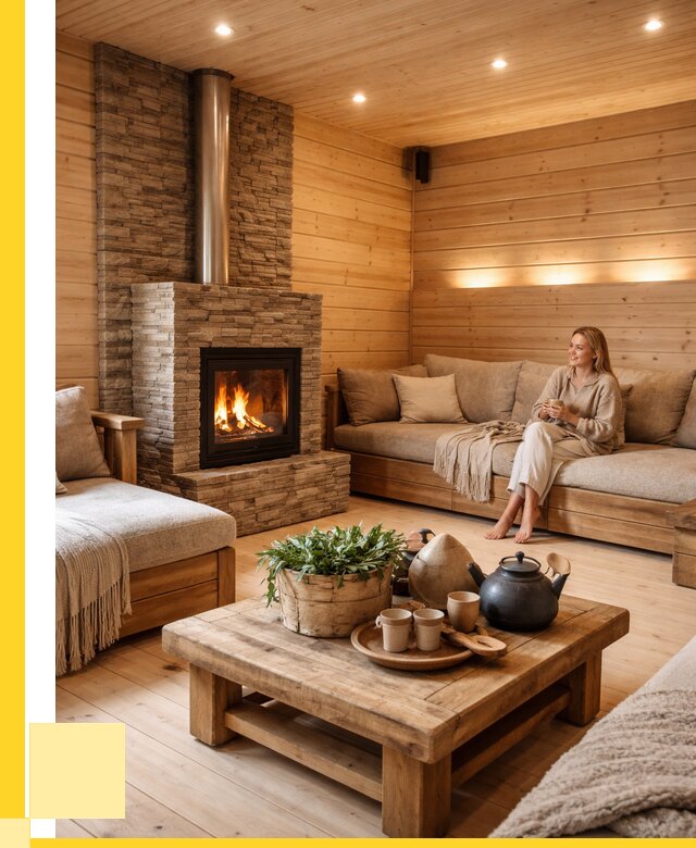 Проект бани с комнатой отдыха в Одинцове от 36246 р. | ЭриданДнц