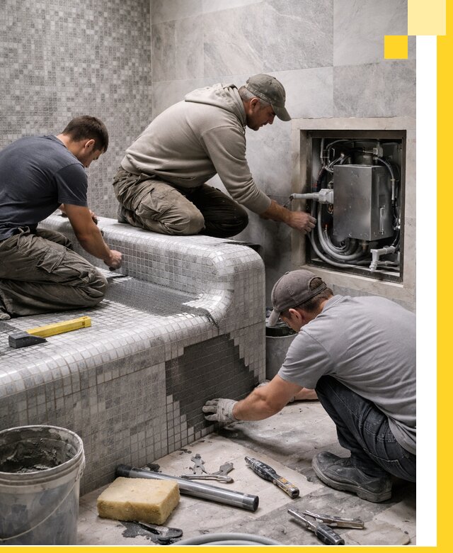 Проекты хамамов под ключ в Одинцове и дизайн и строительство