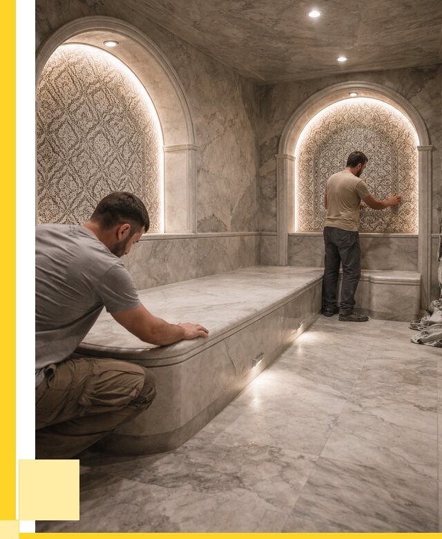 Турецкие бани под ключ в Одинцове от 258900 р. | ЭриданДнц