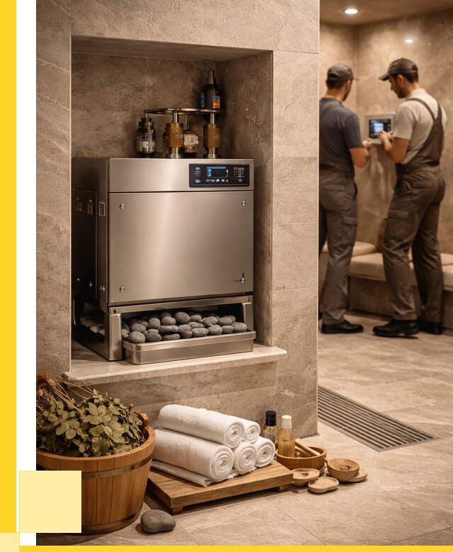 Парогенераторы для хамама в Одинцове от 77670 р. | ЭриданДнц